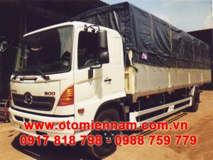 Xe Tải Hino FG8JP7A Thùng Mui Bạt 2018
