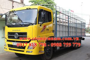Xe Tải Dongfeng 2 Cầu 1 Zí Thùng Mui Bạt 2016