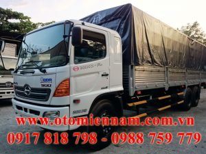 Xe Tải Hino FL8JTSA Mui Bạt 16 Tấn 2017