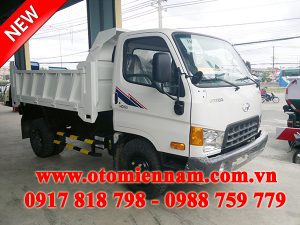 Xe Tải Hyundai Mighty HD65 Ben Tự Đổ 2017